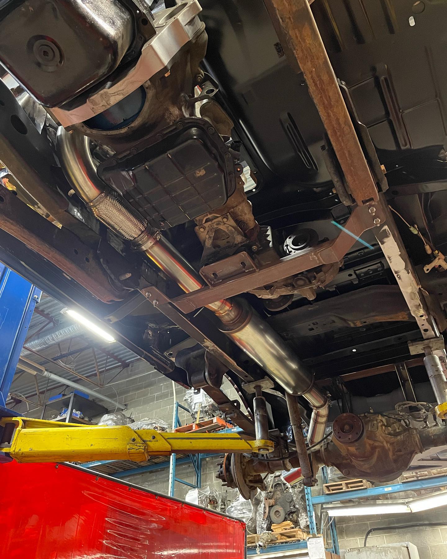 Custom exhaust fabrication