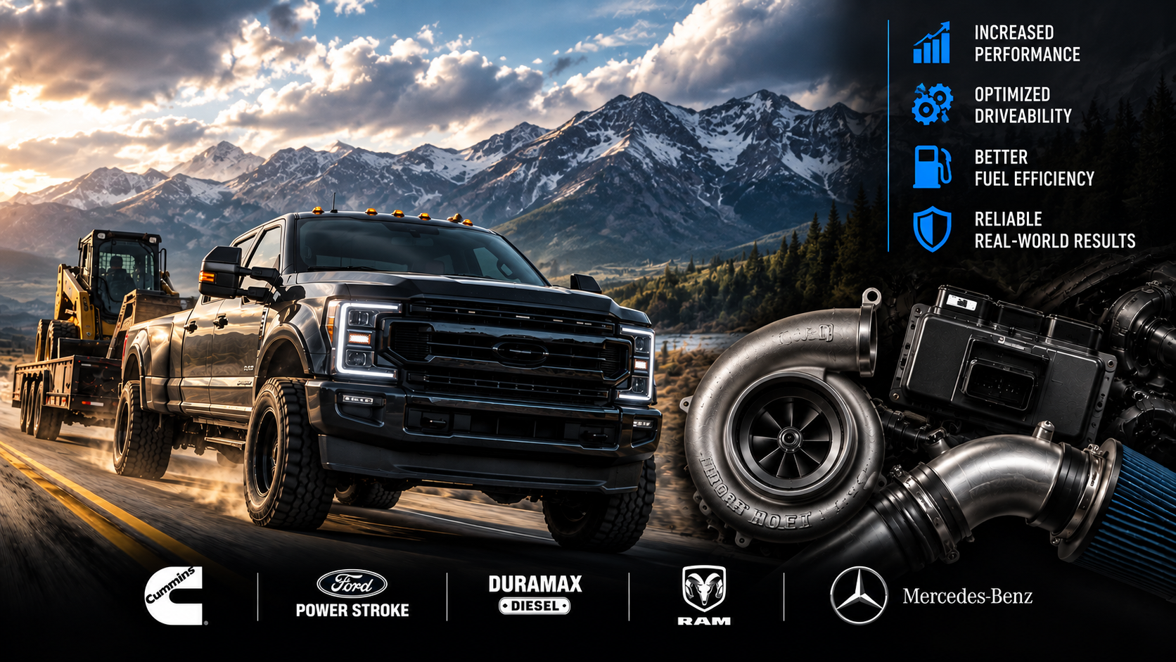 Diesel pickup performance and tuning diagnostics on a chassis dyno