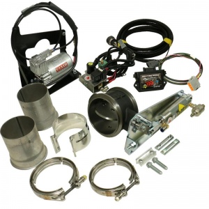 6.7L Cummins Exhaust Brake (Remote) Dodge 2013-2017  w/Non-VGT Turbo - Kit c/w Air Compressor