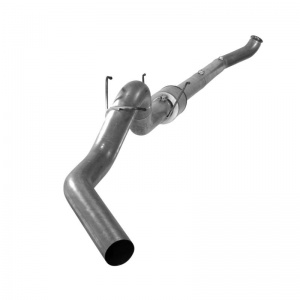 Exhaust Race Kit Stainless Dodge 6.7L Cab &  Chassis 5-inch No-Bungs 2011-2017