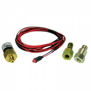 LOW FUEL PRESSURE  ALARM KIT, Red LED - Ford 6.0L 2003-2007