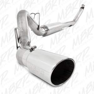 MBRP Exhaust 4" XP Series Single Turbo Back T409 Stainless Steel Dodge Cummins  5.9L (1994-2002)